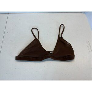House‎ of CB London Delia Brown sheer Bralette size S